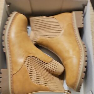 Corkys Tan Ankle Boots